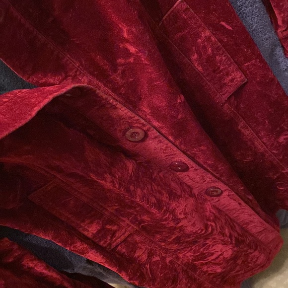 Vintage GUESS BoHo GORGEOUS Velvet Duster - Picture 6 of 7